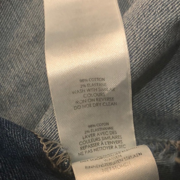 Nasty Gal Women’s Deep V Neck Denim Jumpsuit - Picture 3 of 3